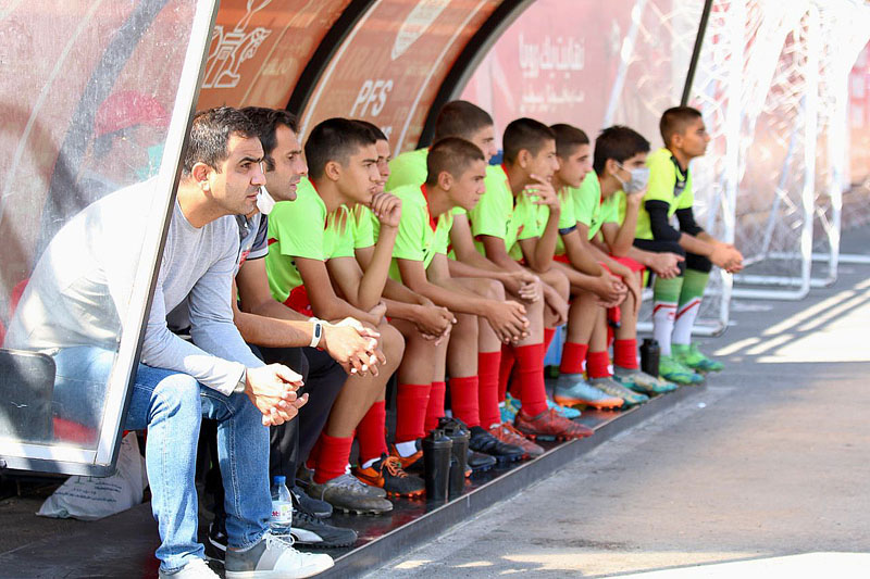 گزارش تصویری دیدار نونهالان پرسپولیس - نونهالان دوستی مهر - 21 مهر 1400